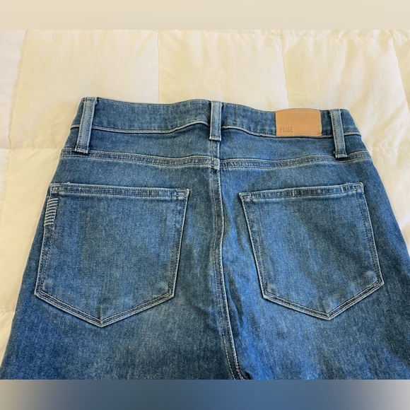 Women’s Hoxton Crop Paige Jeans with frayed ankle Size 27 - Picture 7 of 13